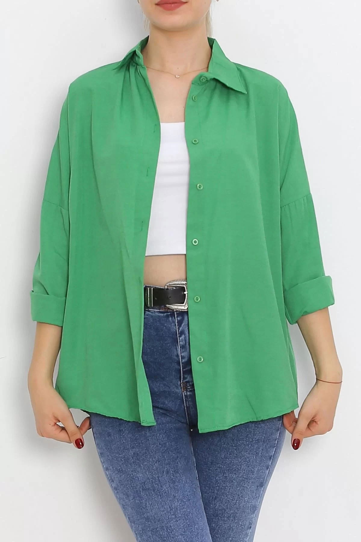 Oversize Shirt Green4 - 18934.1247.