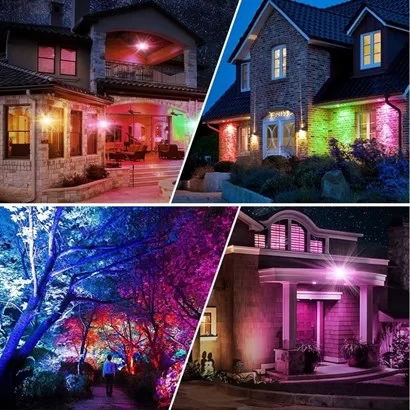 Tufeyo Controlled Led Light Exterior Facade Lighting multi Color Rgb led Panel Light Partiled Lighting