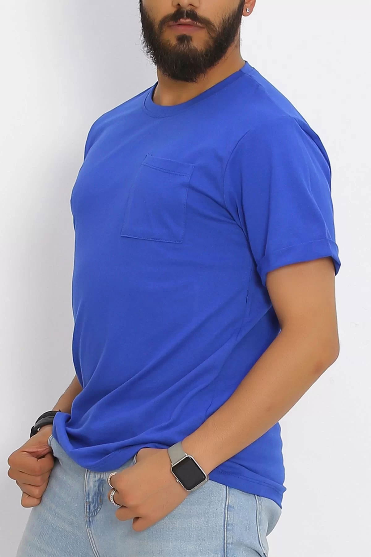 Men's T-shirt with Pockets Saks - 20029.1567.