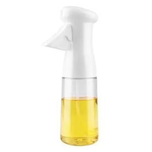 Tufeyo Multipurpose Glass Bottle Sprayer Dispenser Oil Dispenser Lemon Dispenser Vinegar Sauce Dispenser Spray White