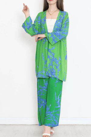 Kimono Set Green-Blue - 10553.1095.