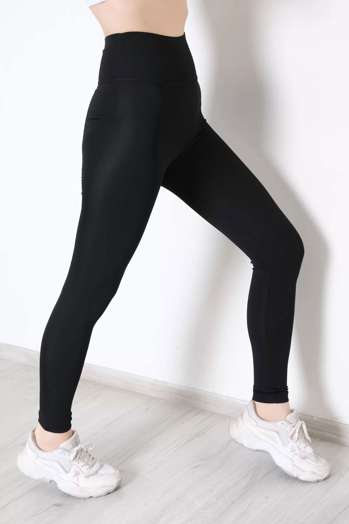 Wide Waistband Diving Leggings Black - 10825.1567.