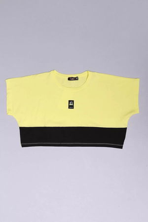 Children's T-shirt Yellow for 10-16 Years - 17795.1567.