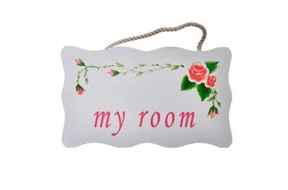 Tufeyo Decotown My Room My Room Decorative Flower Patterned Door Hanger