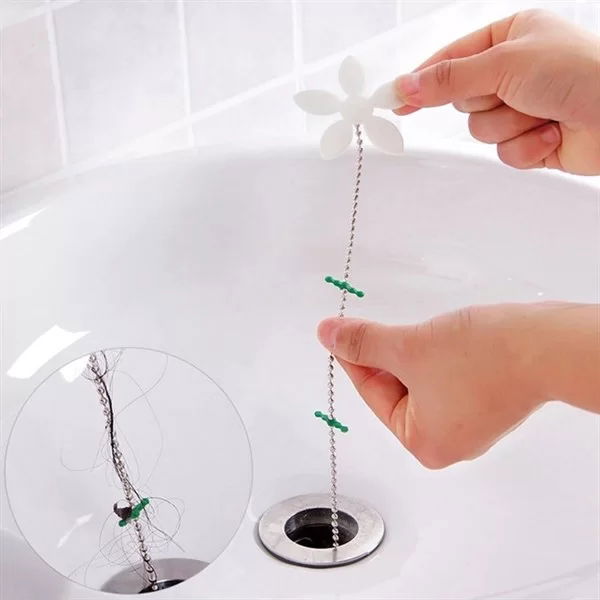 Tufeyo Practical Bathroom Bathtub Sink Drain Anti Clogging Plastic Apparatus