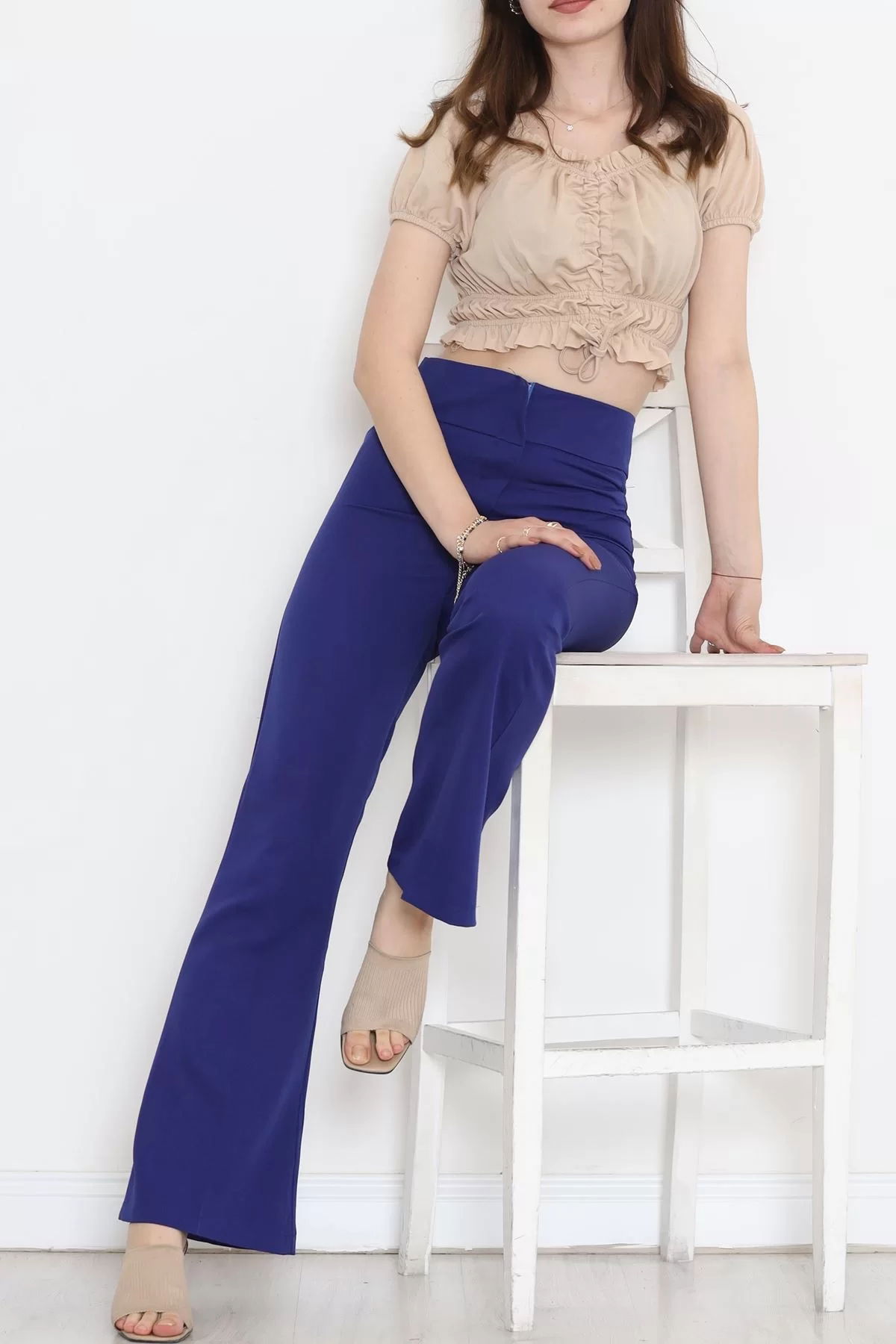 Flared Trousers Saks - 20715.683.