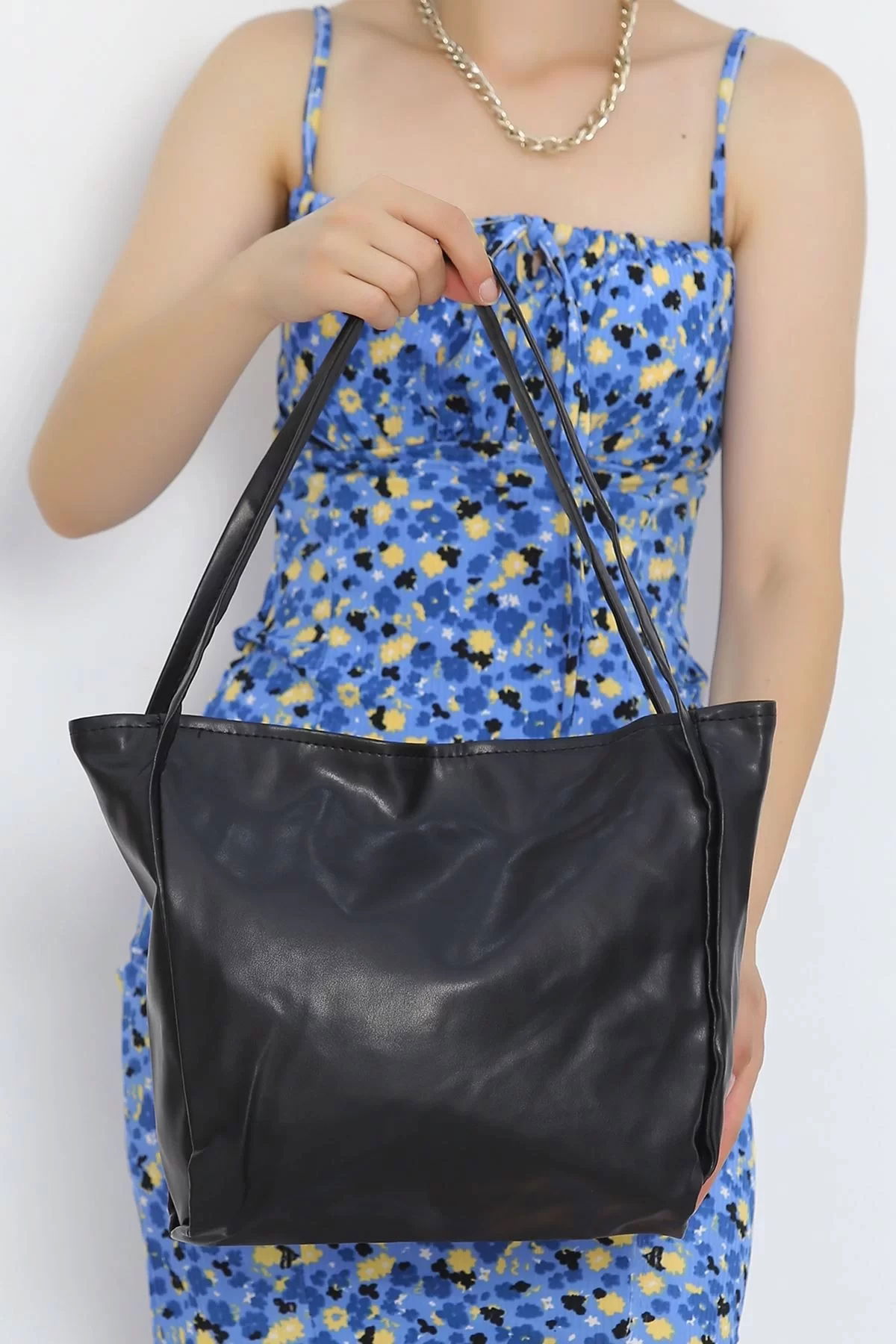 Leather Arm Shoulder Bag Black Leather - 18949.1624.