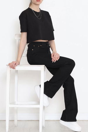 Flared Jeans Black - 18201.1431.