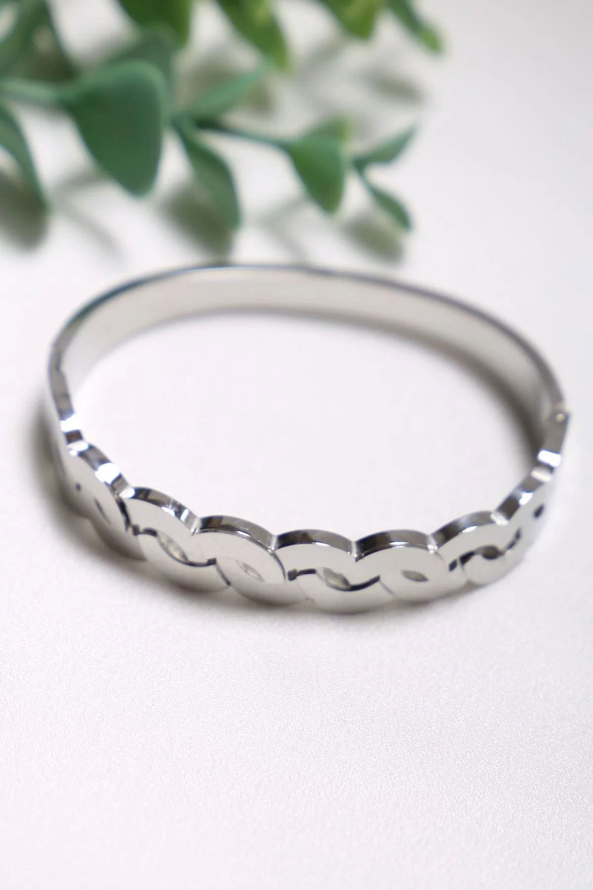 Steel Bracelet Silver6 - 18330.1804.