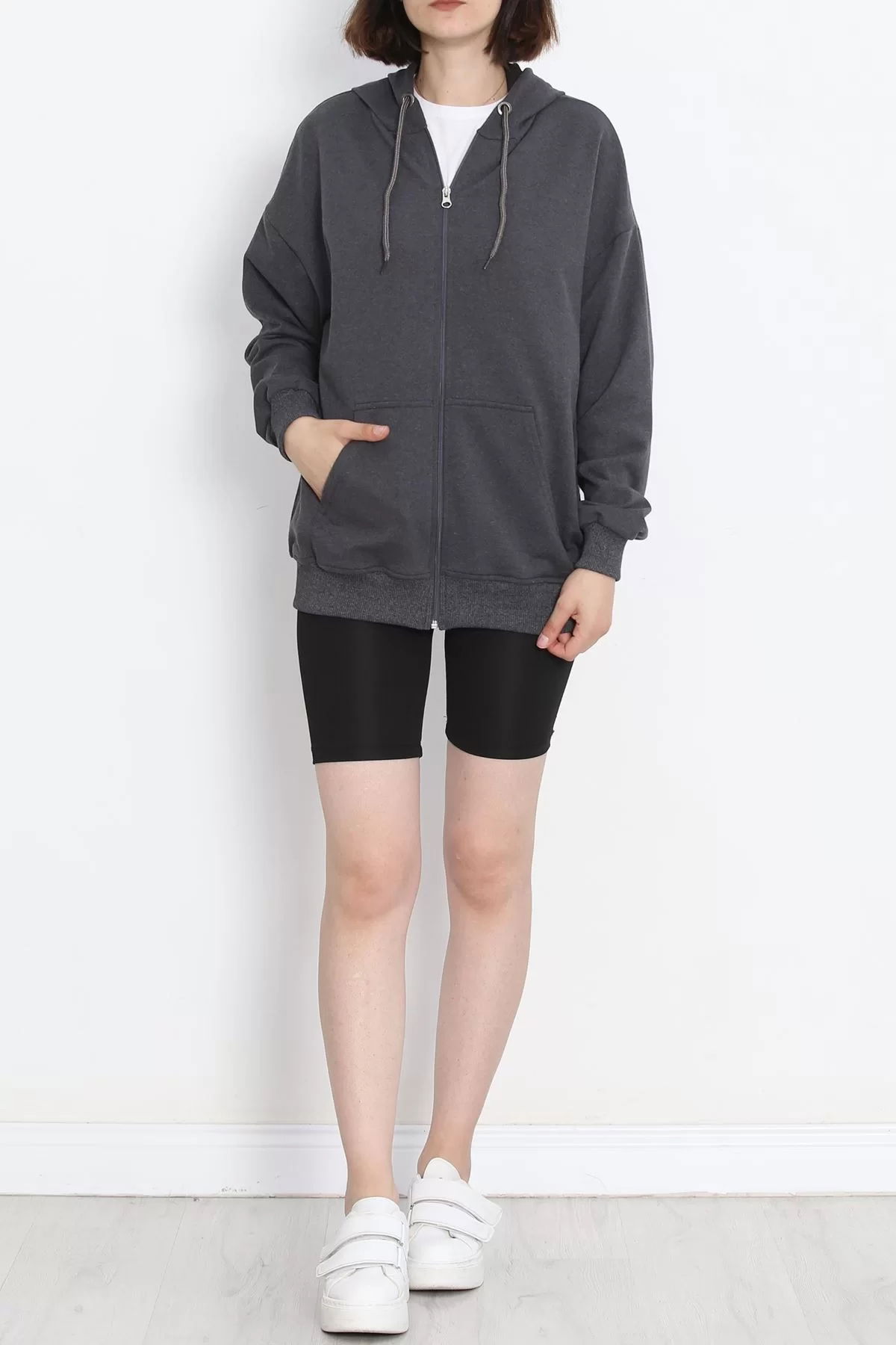 Hooded Oversize Sweat Smoked - 20201.053.