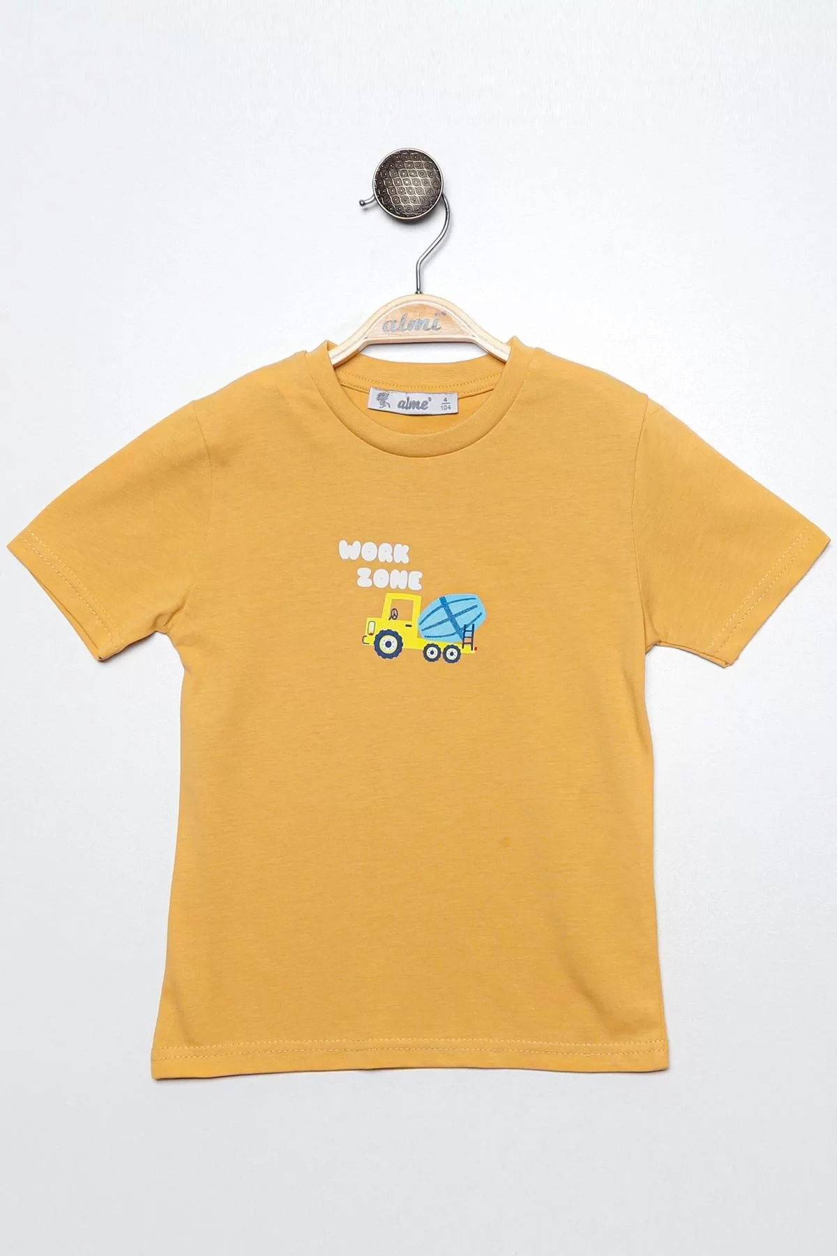 1-4 Years Printed T-Shirt Mustard - 124253.1576.