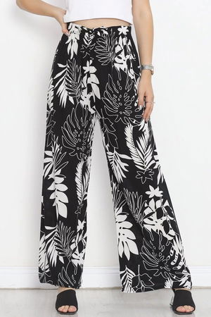 Woven Pants Black and White - 1233.1095.