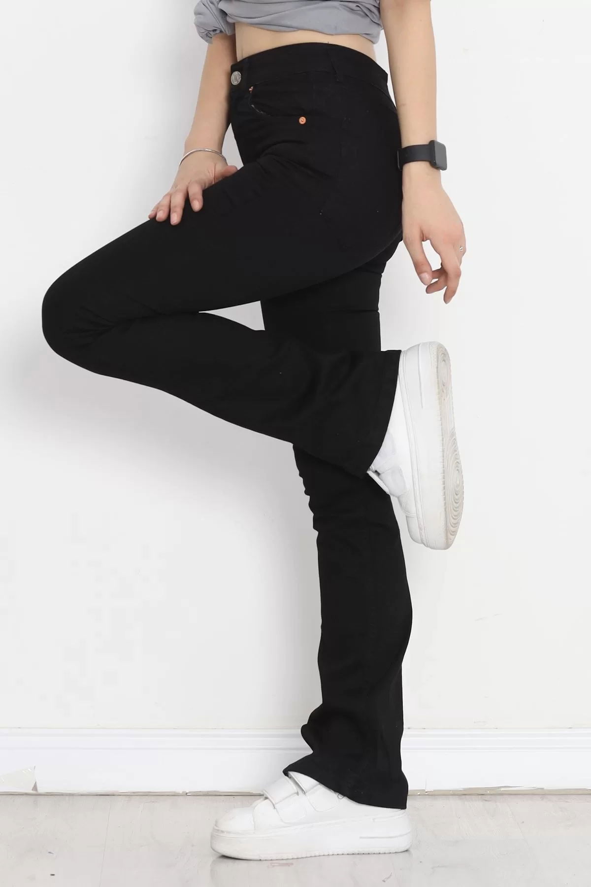 Flared Jeans Dark Black - 18688.1431.