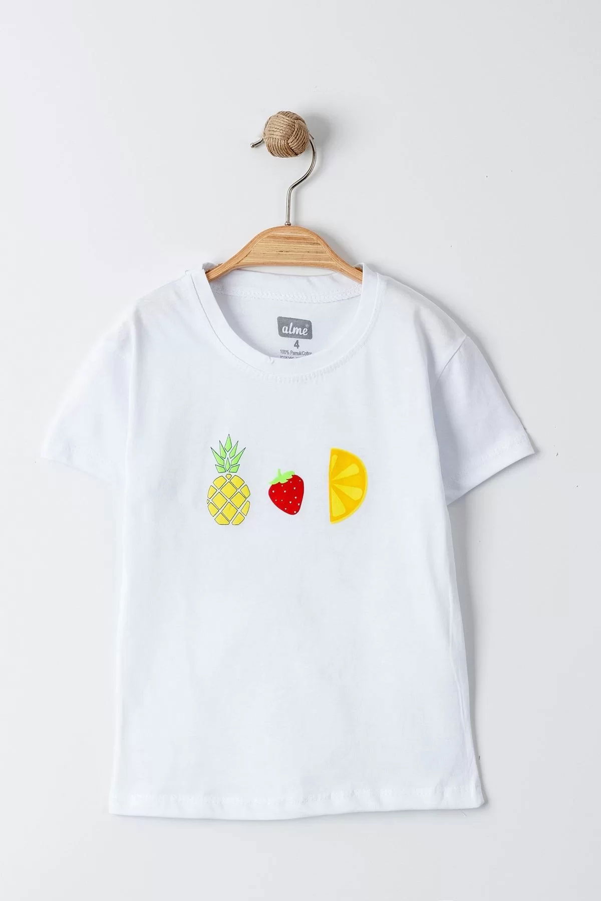 1-4 Years Printed Kids T-Shirt White - 524010.1576.