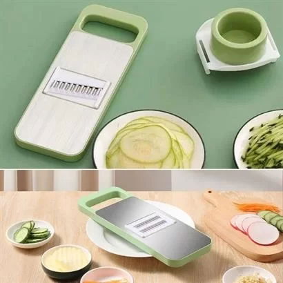 Tufeyo Chopper with 7 Different Blades Sharp Practical Kitchen Grater Chopper