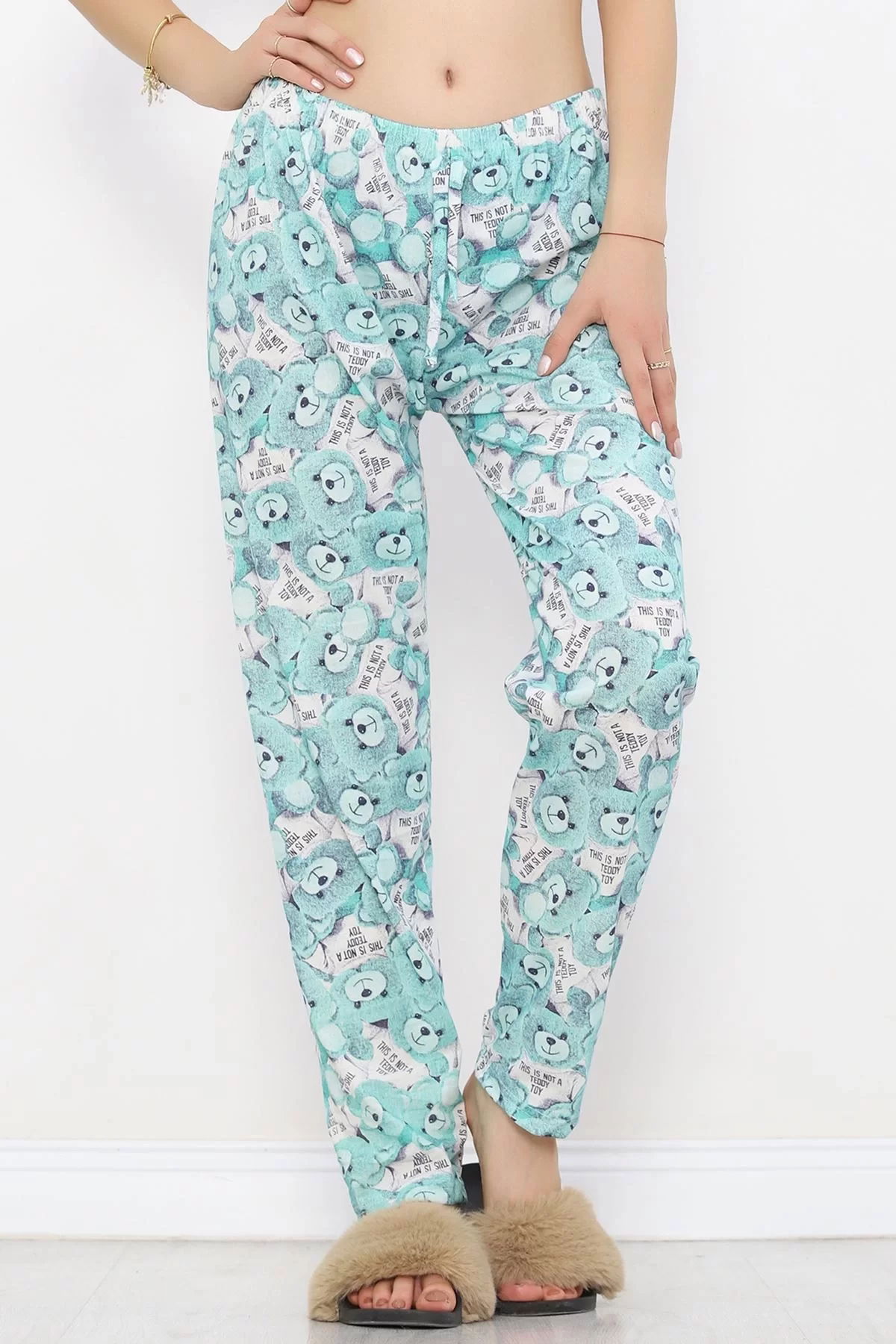 Pajama bottoms in Mint - 11549.1048.