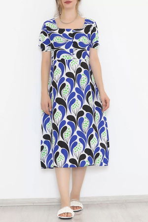 Dress with Button Front Saks Pattern - 11463.701.