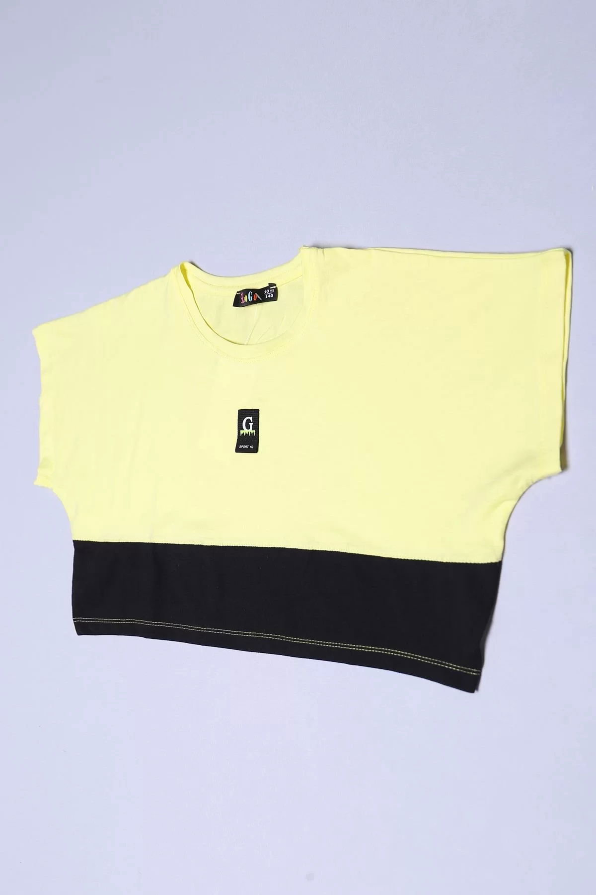 Children's T-shirt Yellow for 10-16 Years - 17795.1567.