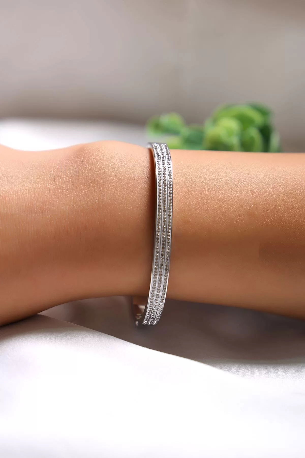 Steel Bracelet Silver6 - 17298.1804.