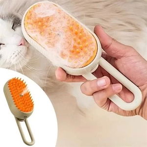 Tufeyo Handle Water Spray Cat Dog Brush Massage Effect Hair Gathering Comb