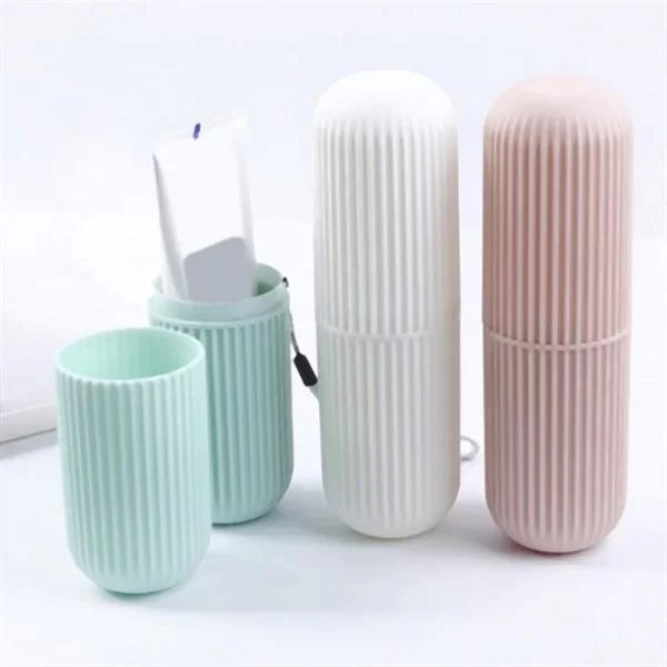 Tufeyo Travel Plastic Toothbrush Eyewear Glasses Pencil Brush Food Storage Container Organizer Pen Holder