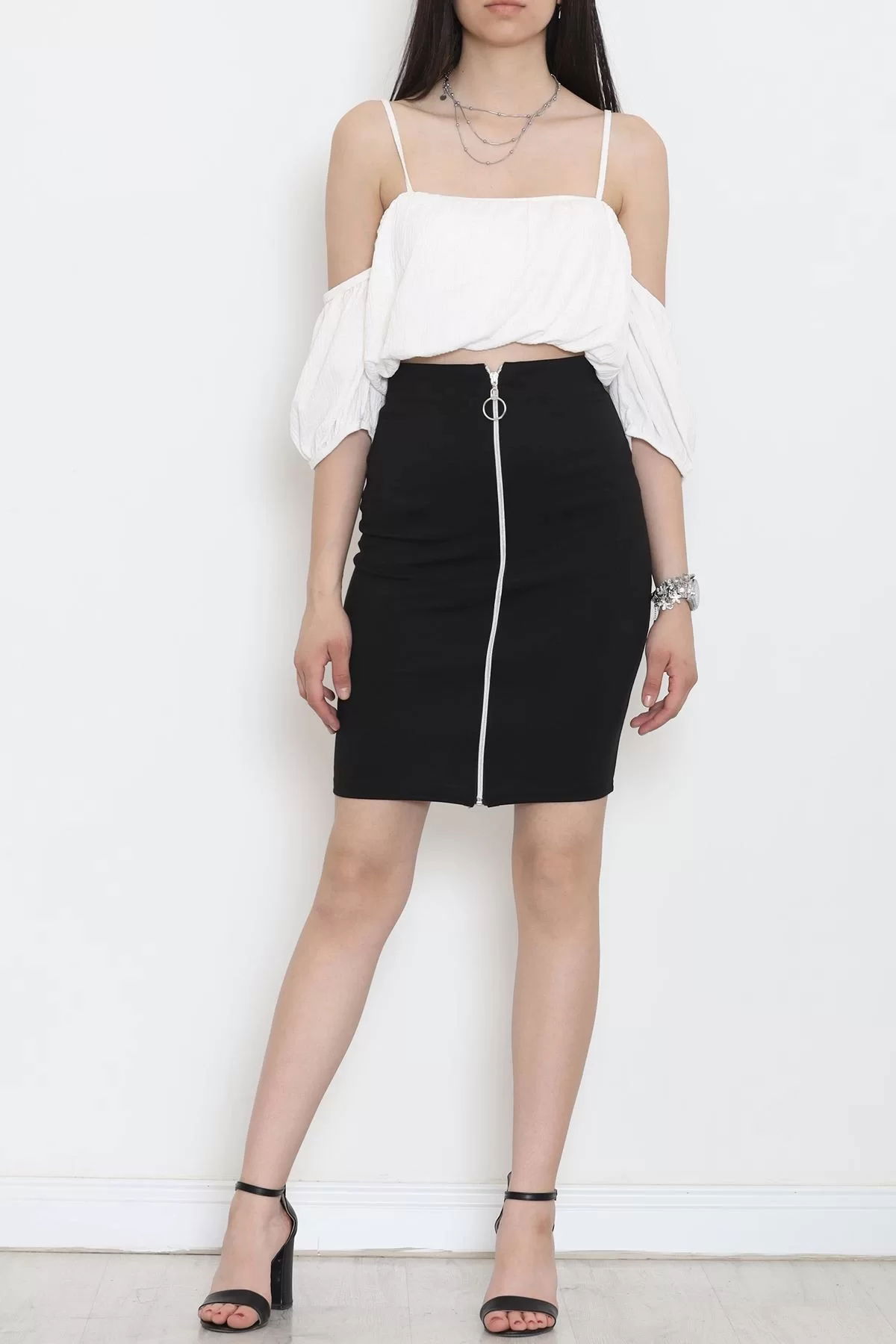 Strappy Burgundy Blouse White - 12593.631.