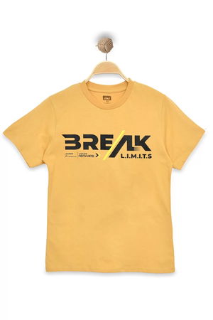 13-16 Years Printed T-Shirt Mustard - 424242.1576.