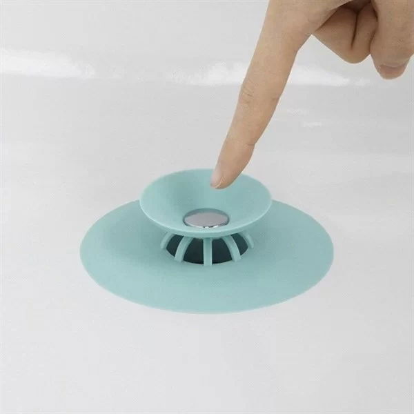 Tufeyo Silicone Material Bathroom Kitchen Drain Kitchen Sink Garbage Stopper Into Sink Non-Slip Strainer Types M