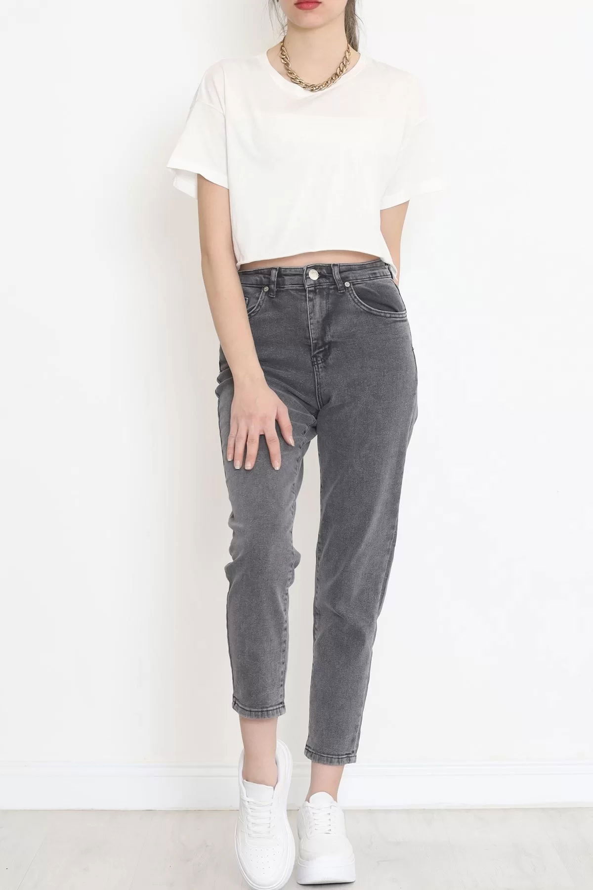 Boyfriend Jeans Açıkgri2 - 11917.1431.