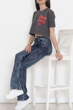 Flared Jeans Steelblue - 18688.1431.