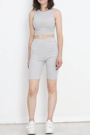 Camisole Shorts Set Gray - 16609.1567.