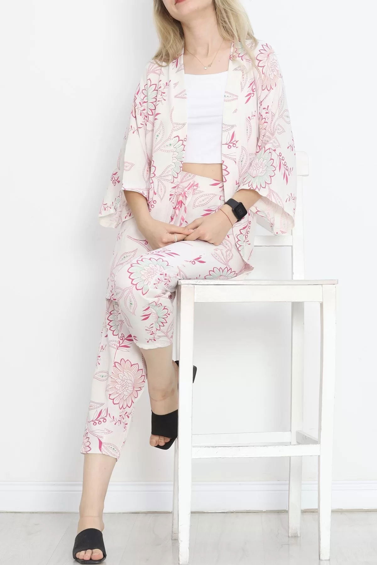 Kimono Set Whitefuchsia - 152342.701.