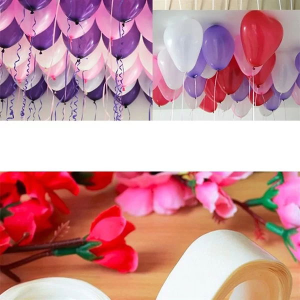 Tufeyo Sticker Drop Model Double Sided Sticky Balloon Adhesive