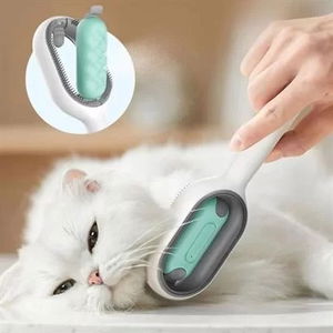 Tufeyo Water Reservoir Cat and Dog Hair Brush Water Reservoir Pet Comb