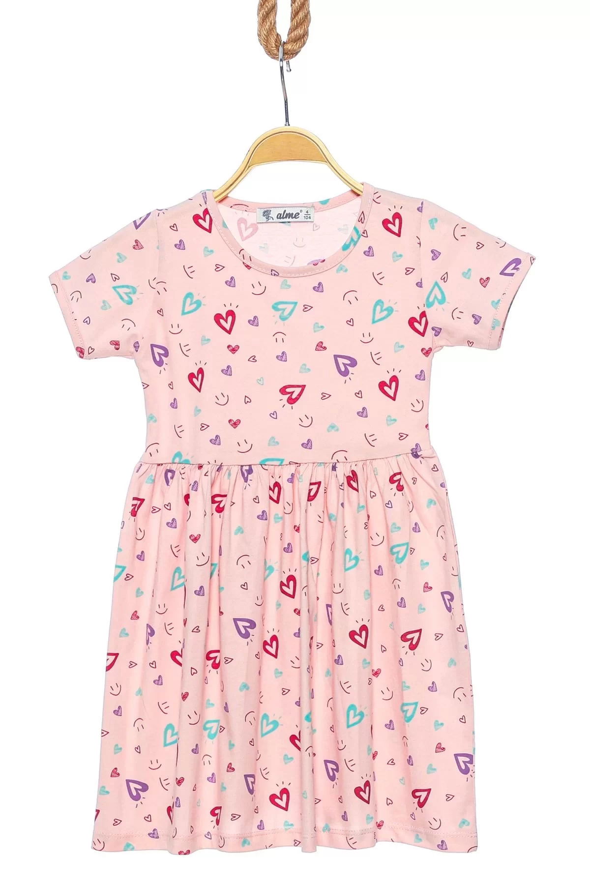 5-8 Years Printed Dress Pink - 624159.1576.