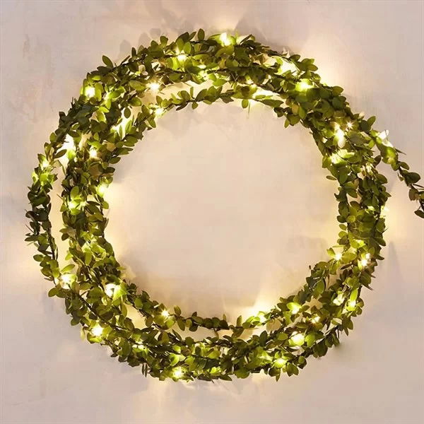 Tufeyo Leafy Decorated 3 Meter Fairy Led Battery Light Christmas Lighting