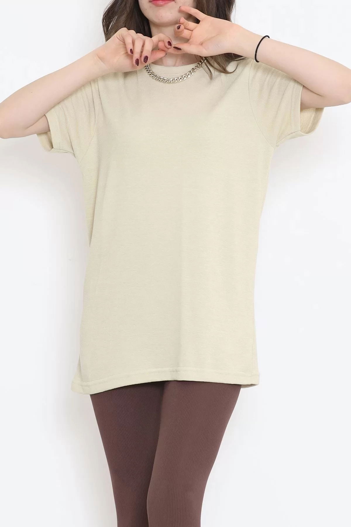 Crep T-shirt Beige - 152431.275.