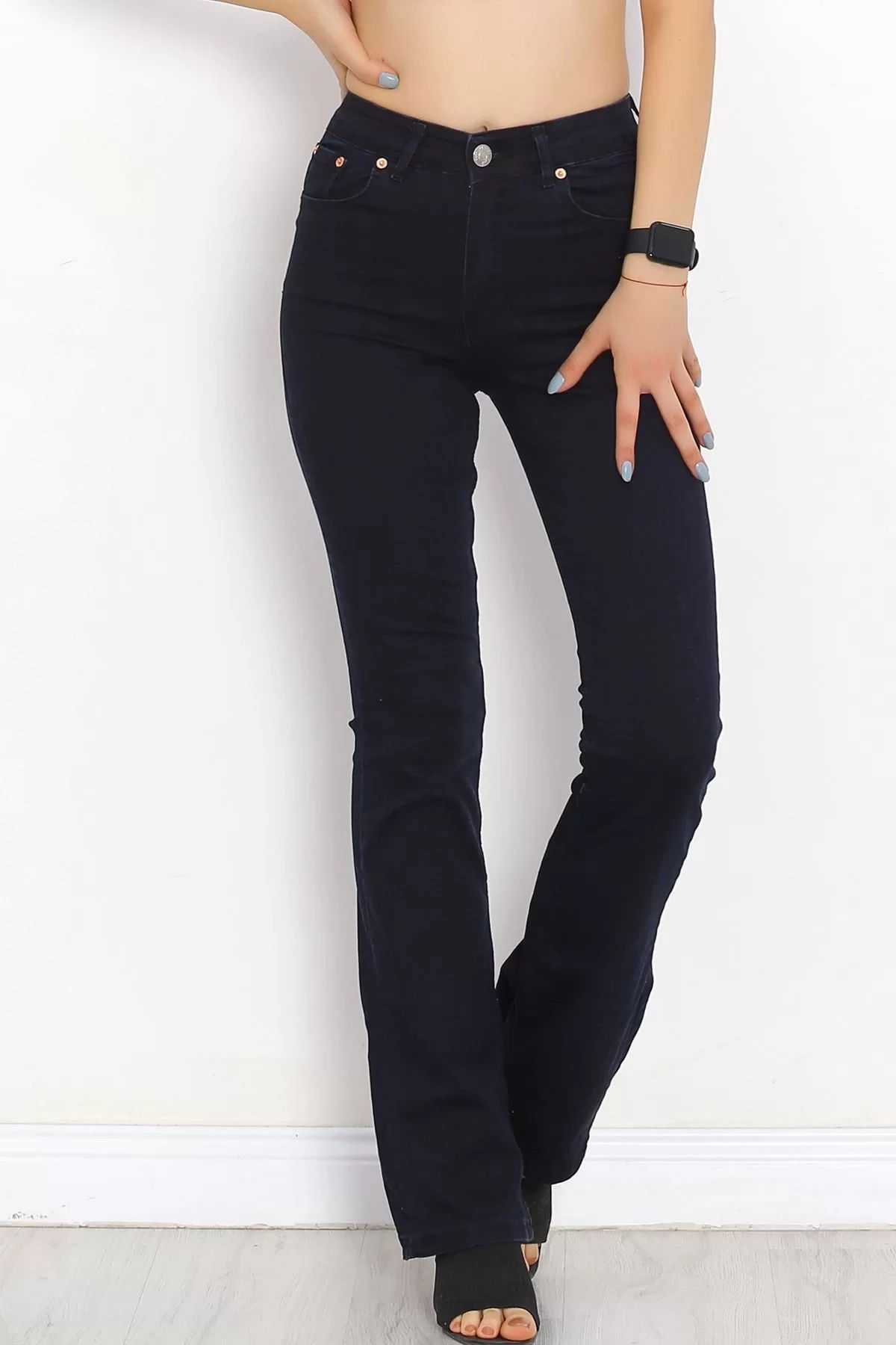 Flared Jeans Navy Blue - 18974.1431.