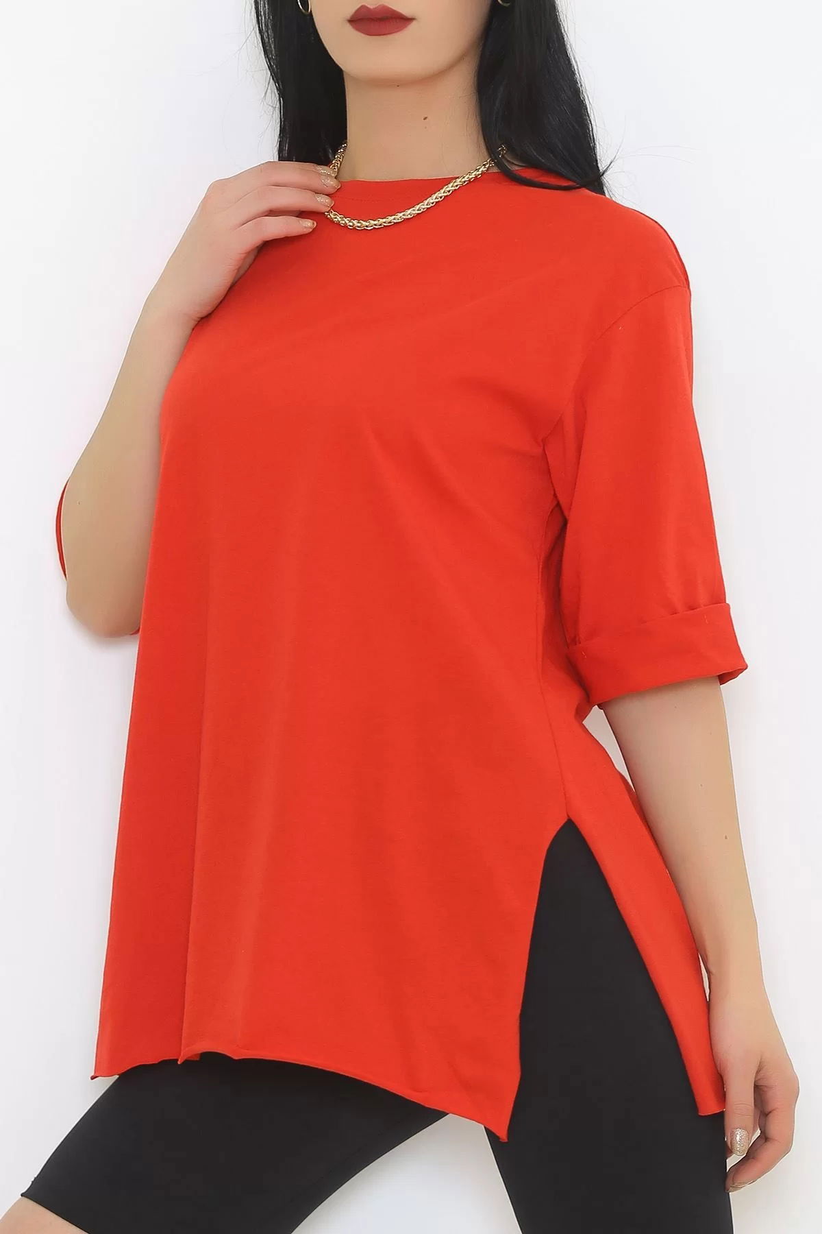 Double Sleeve T-shirt Red - 9611.1778.