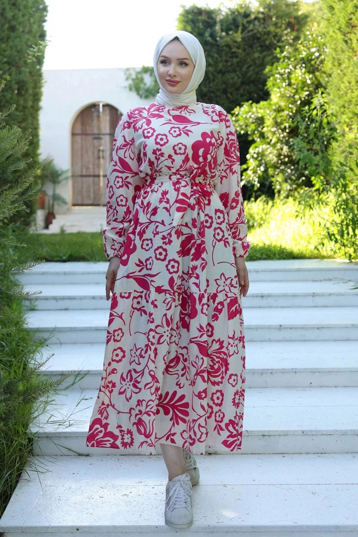 Patterned Dress Pembedesenli - 10067.1778.