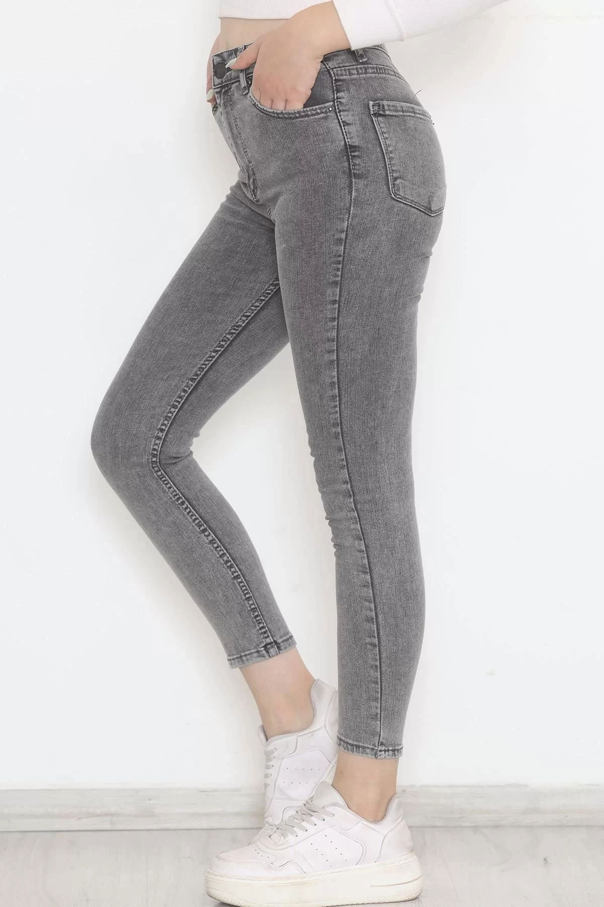 Dar Paça Kot Pantolon Grey - 12561.1431.