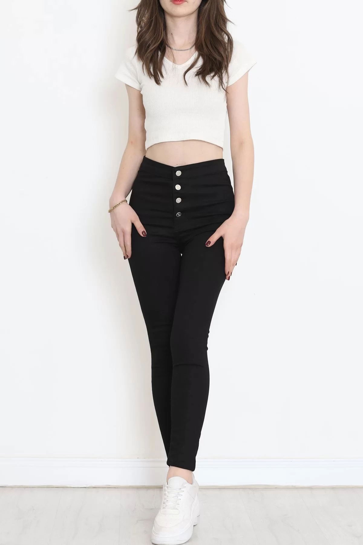 Flared Jeans Black2 - 11878.1431.