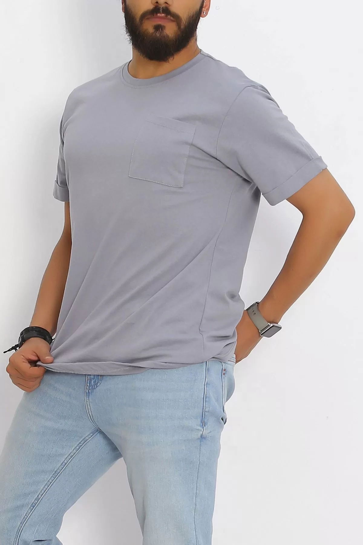 Men's T-shirt with pockets Dumangri - 20029.1567.