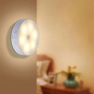 Tufeyo Motion Sensor Usb Charging Spot Lamp With Magnet And Adhesive Daylight Color Led