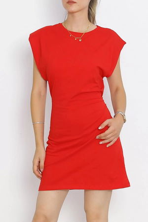 Suprem Dress with Belt Red - 15872.1567.