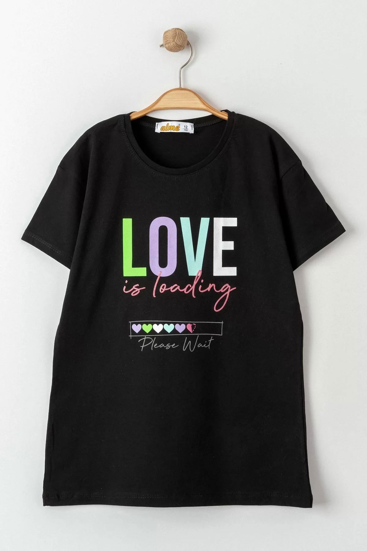 8-12 Years Printed Kids T-Shirt Black - 724135.1576.