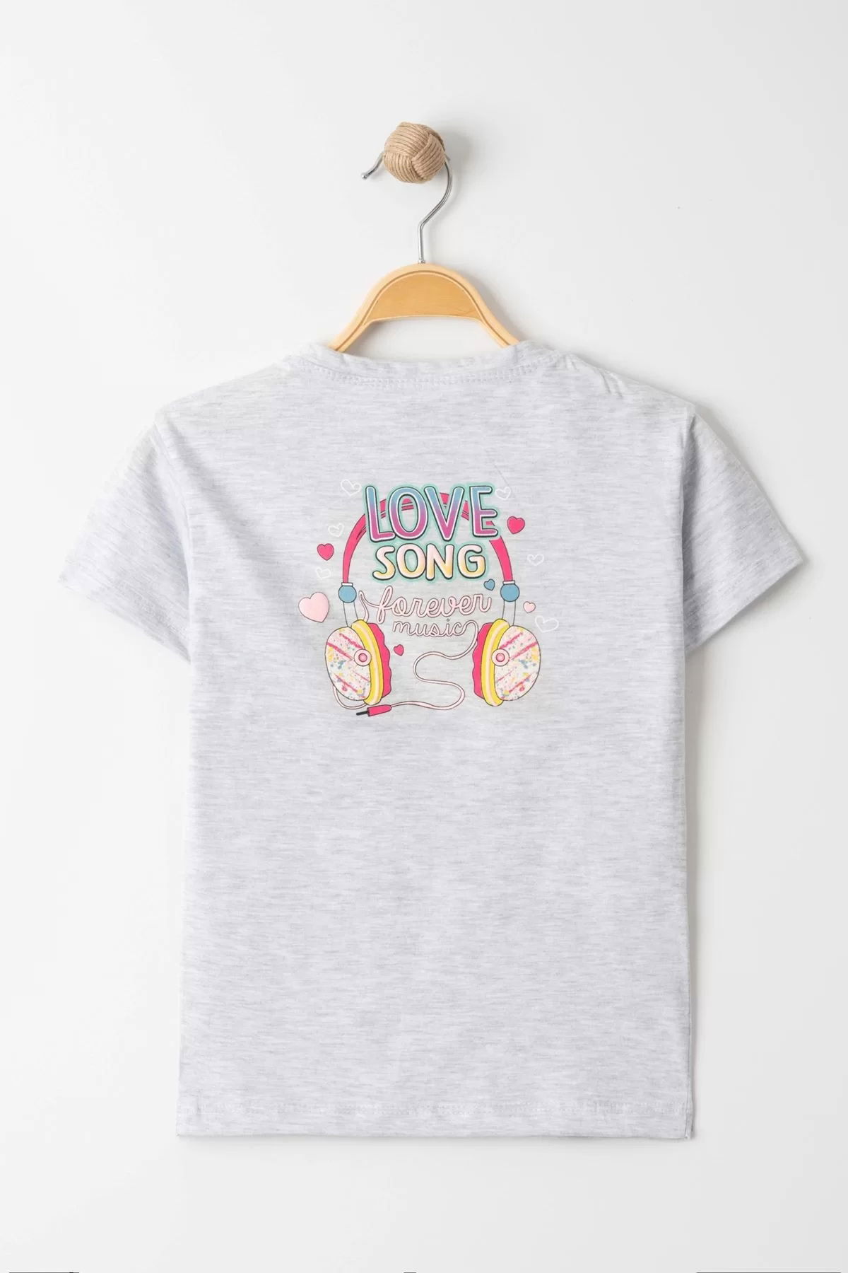 3-7 Years Printed Kids T-Shirt Gray - 624059.1576.