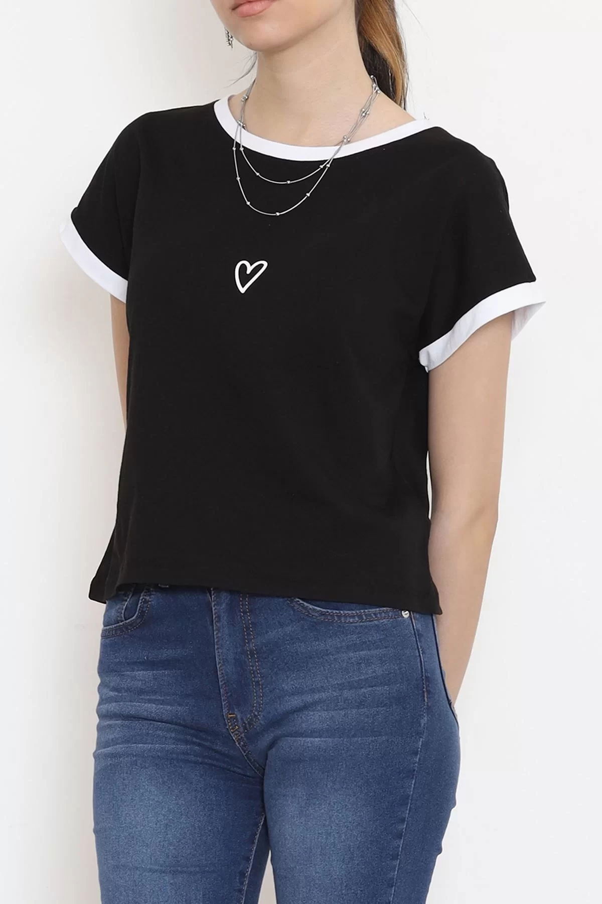 Printed T-shirt Black - 16554.1567.