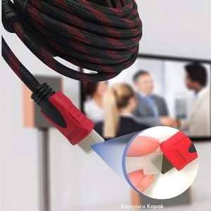 Tufeyo Hdmi Cable Hdtv Computer Satellite Video Audio Full Hd Wrapped Image Transfer Cable