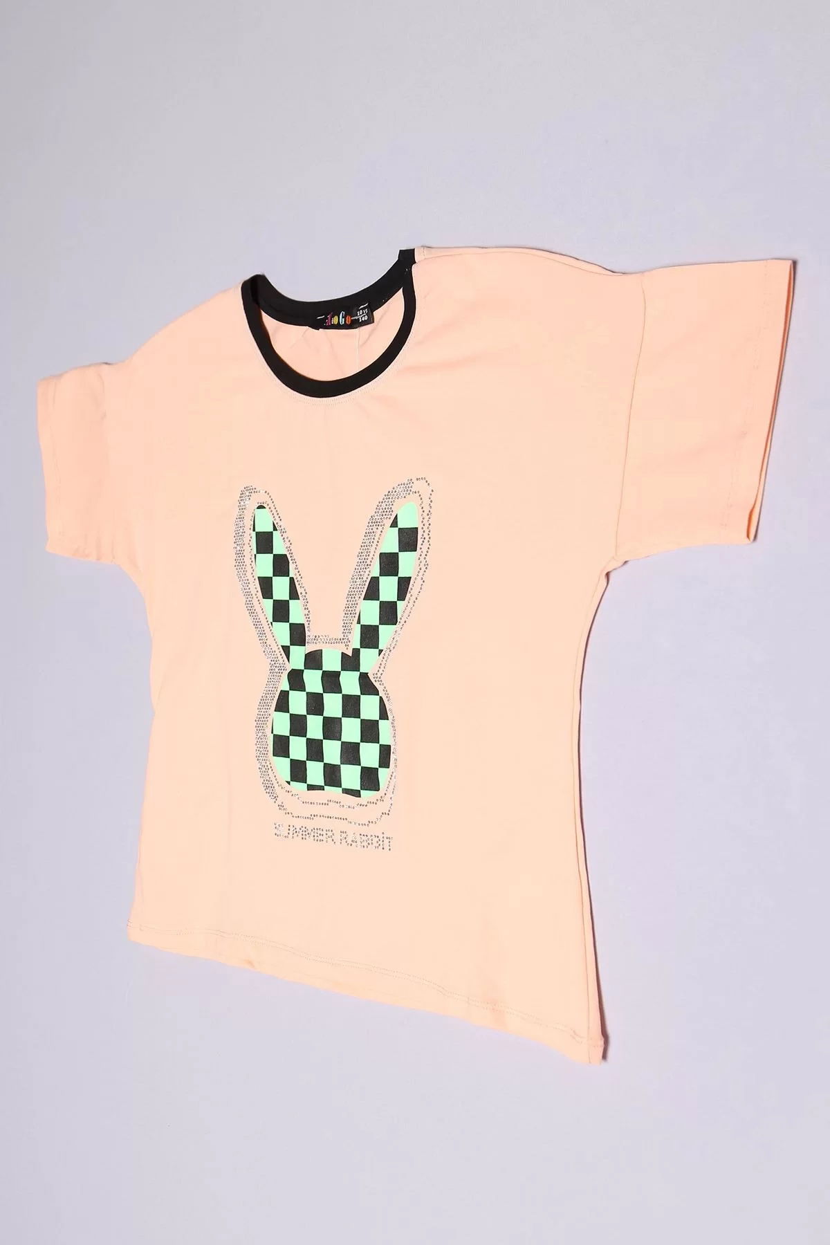 10-16 Years Printed Kids T-Shirt Salmon - 18050.1567.